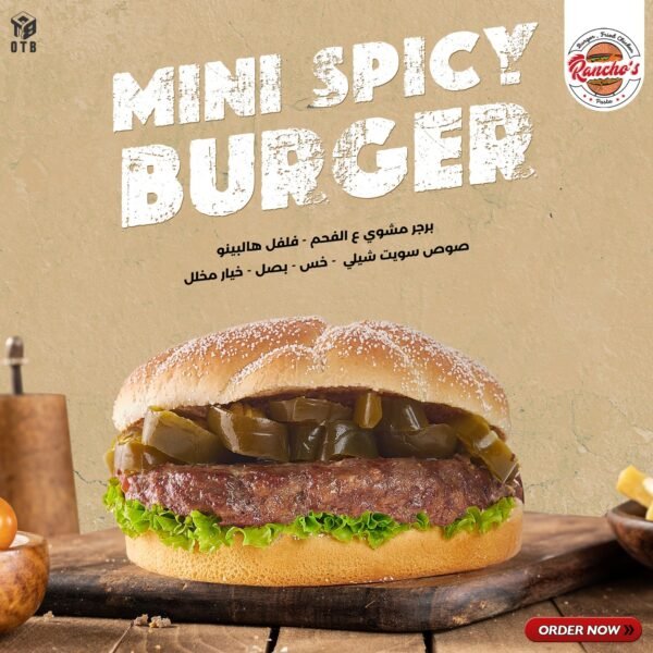 MINI SPICY BURGER