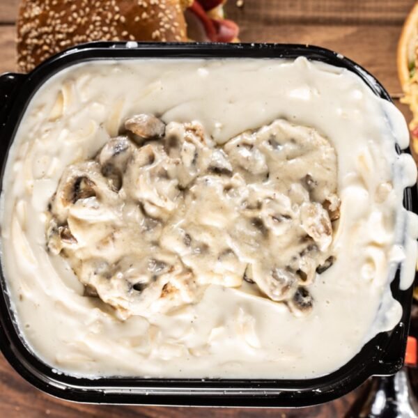 CHICKEN PICCATA MUSHROOM PASTA